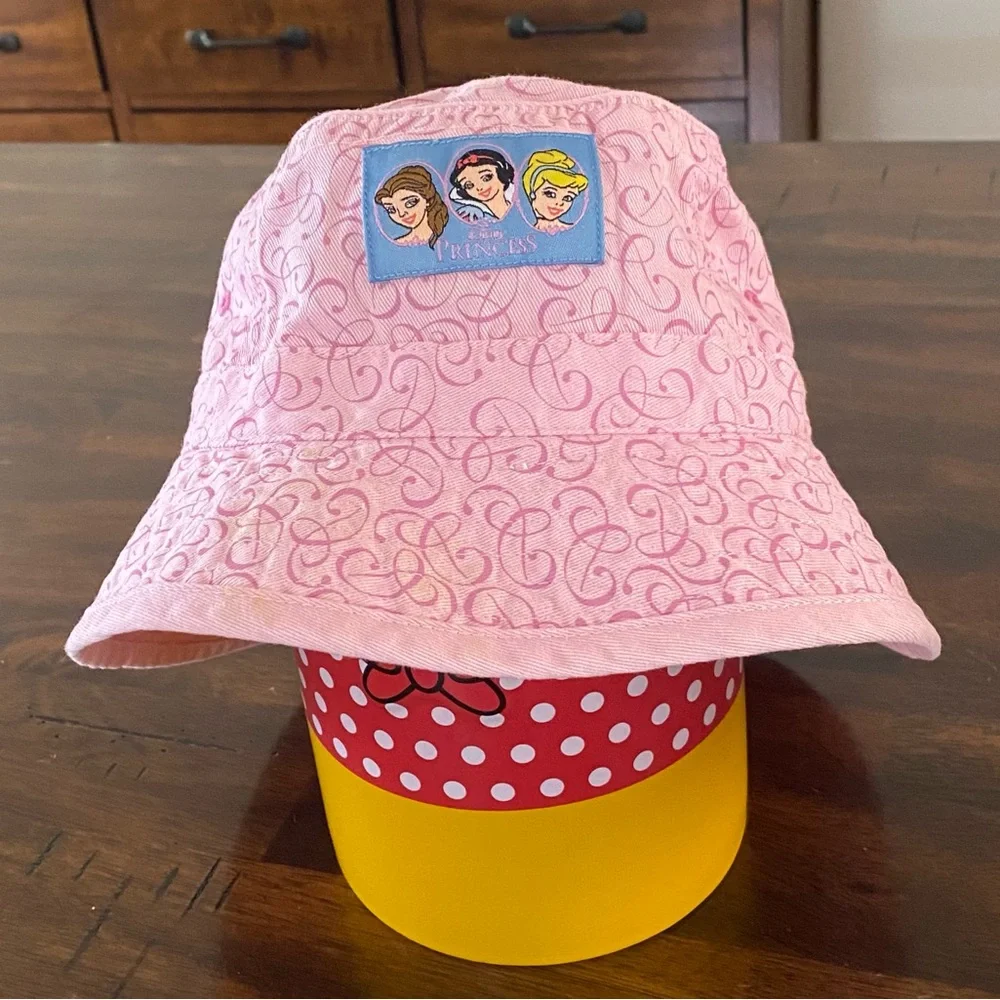 Disney One Ice Collection Princess Patch Pink Bucket Hat